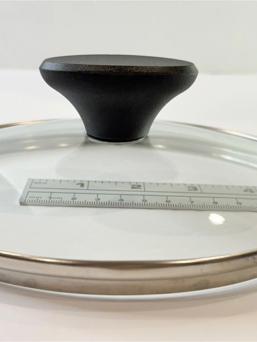 Crystal Clear 8” Tempered Glass Pot Lid – Universal Stainless Steel Replacement